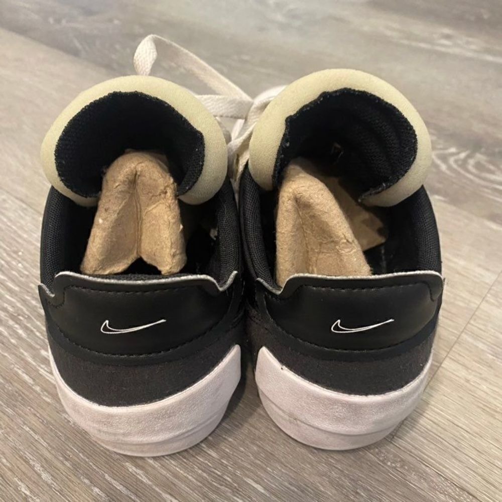 Nike Blazer Low Black Casual Sneaker Men 7.5 - Picture 4 of 7